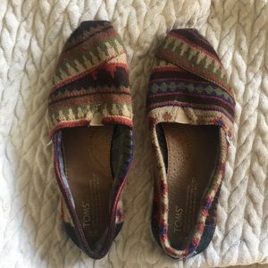 TOMS slip on shoes